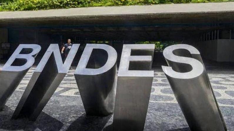 Fachada da sede do BNDES, no Rio de Janeiro
