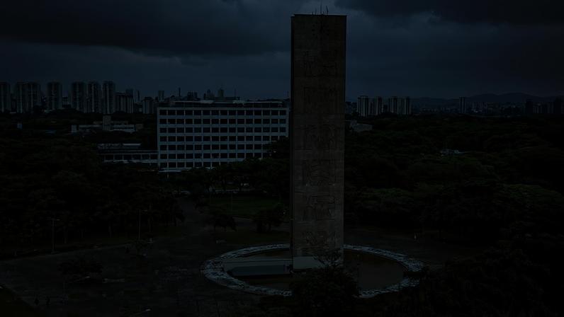Praça do Relógio da Cidade Universitária, da USP, em São Paulo