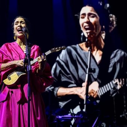 Marisa Monte se apresenta em festival com logotipo do BET coberto