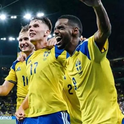 Suécia vence Tunísia e abre vantagem no Grupo F