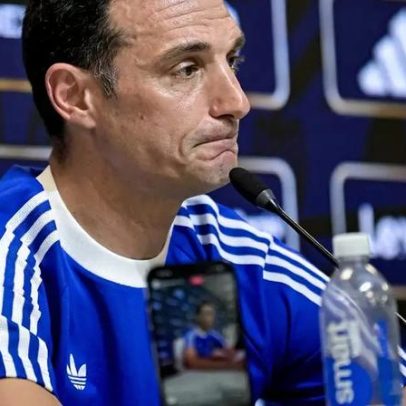 Scaloni admite risco de cortes na seleção argentina e comenta Messi
