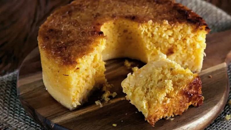 Bolo de milho-verde