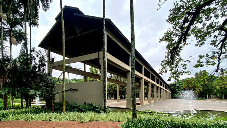 Antiga Serraria, no parque Ibirapuera, na zona sul da cidade de São Paulo