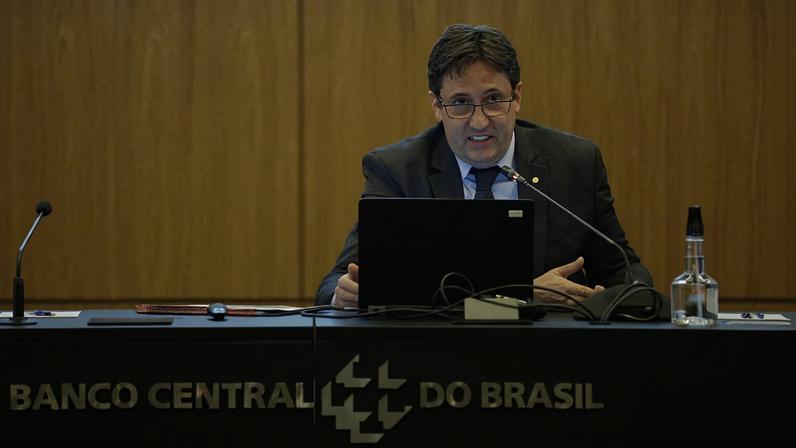 Paulo Sérgio Neves de Souza, que era diretor de Fiscalização do Banco Central, em apresentação de relatório de estabilidade financeira