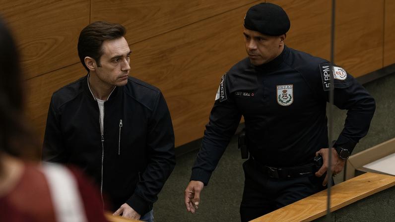 O ex-vereador Jairo Souza Santos Júnior, o Jairinho, durante o primeiro julgamento do caso, que foi anulado