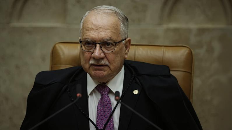 O ministro Edson Fachin durante sessão do STF - Pedro Ladeira - 9.abr.26/Folhapress