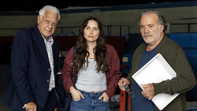 Arthur (Antonio Fagundes), Adriana (Leticia Colin) e Otoniel (Tony Ramos) em 'Quem Ama Cuida'