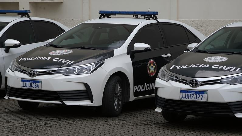 Viaturas da Polícia Civil do Rio de Janeiro