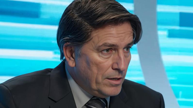 Jim Caviezel em cena de Dark Horse, filme sobre Jair Bolsonaro