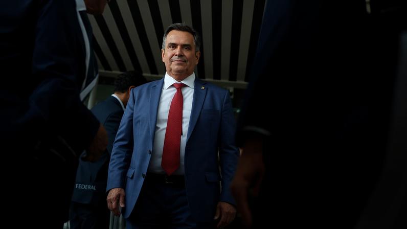 O senador Ciro Nogueira, que é presidente do PP