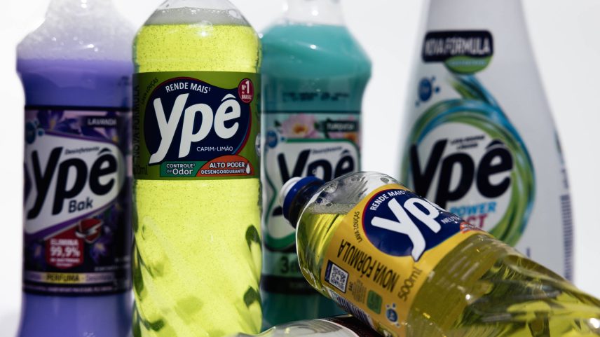 Produtos da marca Ypê de lote com final 1