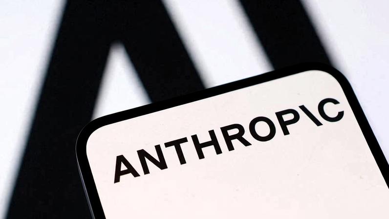Ilustração com logo da Anthropic, criadora do Mythos