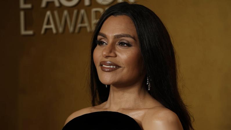 A atriz Mindy Kaling