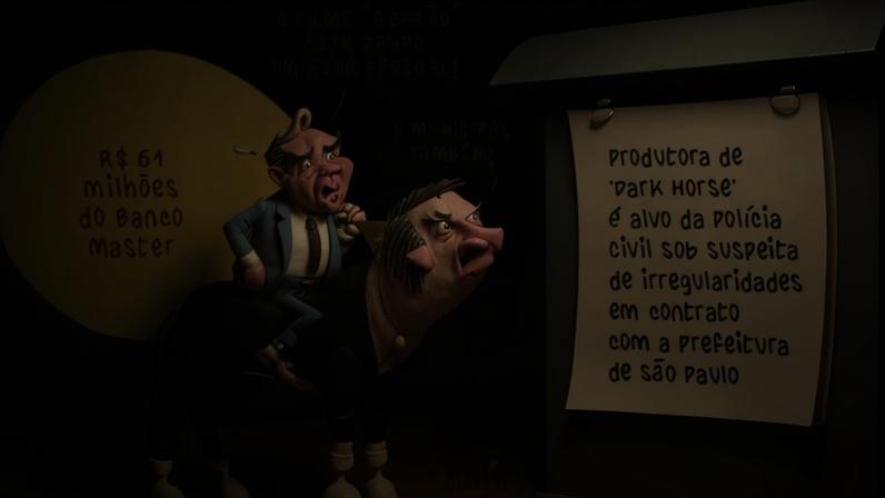 Flávio e Jair Bolsonaro