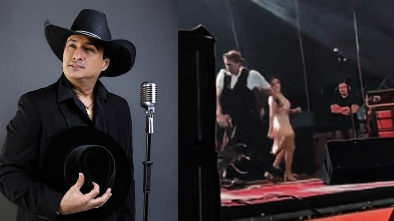 Vicente Nery diz ter errado ao abandonar o palco durante uma apresentação em Angelim (PE)