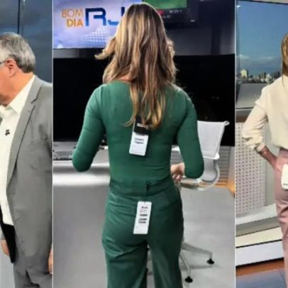 Apresentadora da Globo explica por que usa roupas com etiquetas penduradas