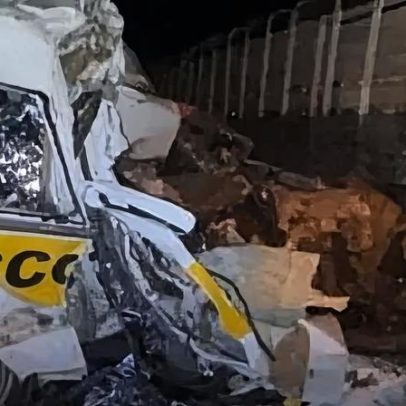 Acidente entre van escolar e caminhão em Goiás deixa cinco mortos
