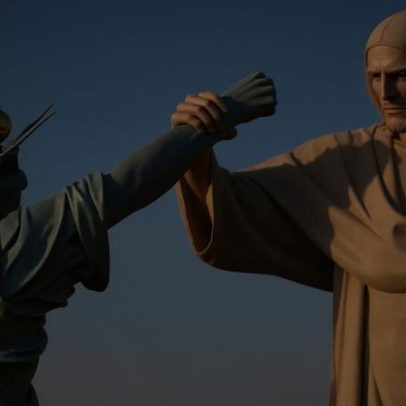 Irã divulga IA que mostra luta entre Cristo Redentor e Estátua da Liberdade