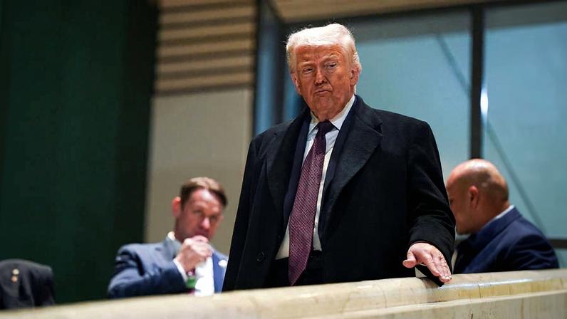 O presidente dos Estados Unidos Donald Trump