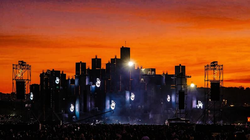 Entardecer na edição de 2023 da Só Track Boa