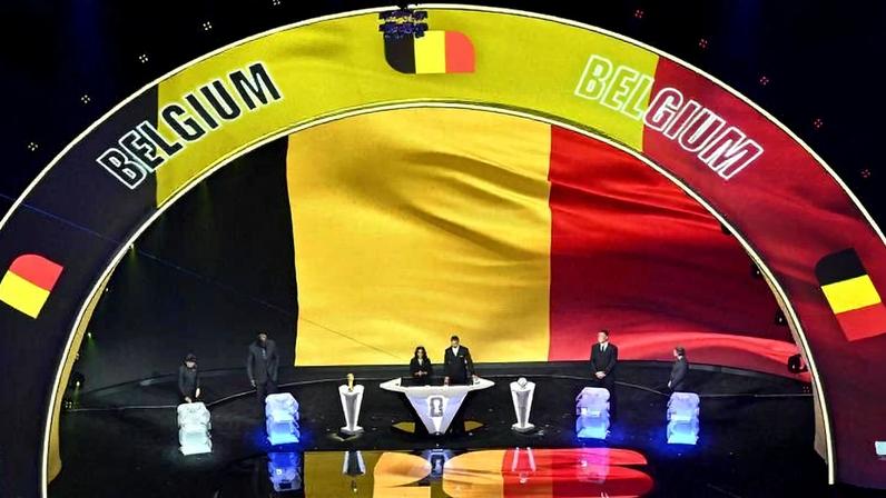 Bélgica é sorteada em evento que definiu os grupos da Copa de 2026