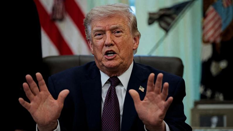 Donald Trump na Casal Branca