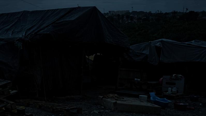 Ocupação de indígenas venezuelanos da etnia warao, em Betim (MG), região metropolitana de Belo Horizonte