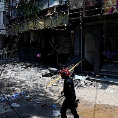 Incêndio em hotel em Nova Déli deixa ao menos 21 mortos