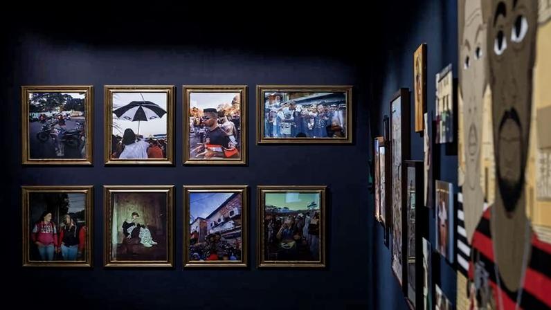 Obras da exposição "Funk: Um Grito de Ousadia e Liberdade", no Museu da Língua Portuguesa
