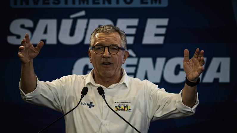 O ministro da Saúde, Alexandre Padilha (PT)