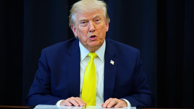 O presidente dos Estados Unidos, Donald Trump