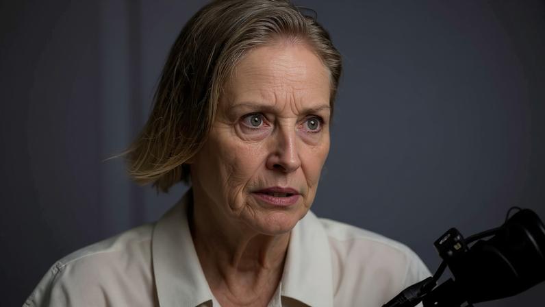 Sharon Stone em podcast da CBS