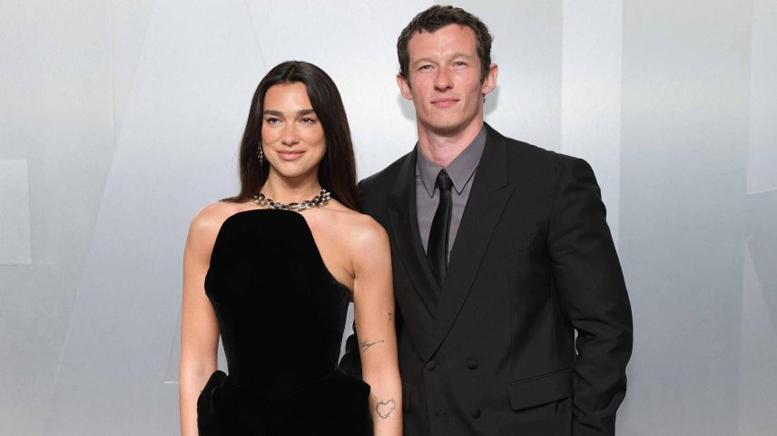 O casal Dua Lipa e Callum Turner