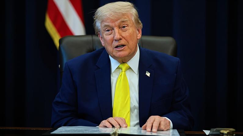 Lula e Trump na Casa Branca