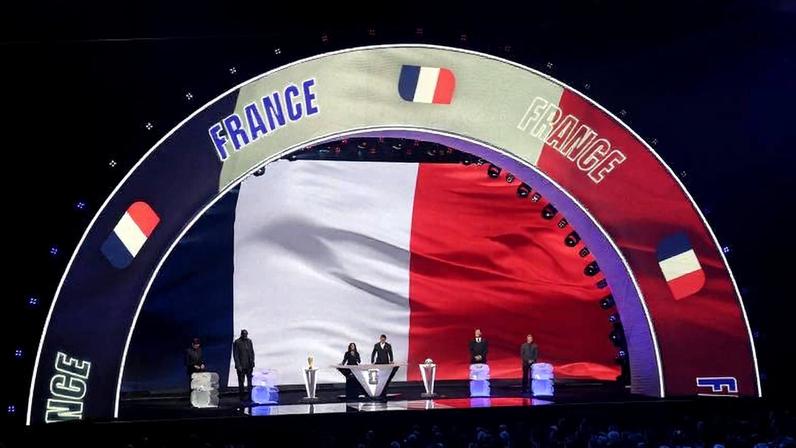 França é sorteada em cerimônia que definiu os grupos da Copa