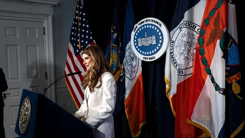 Julie Menin, presidente da Câmara Municipal de Nova York