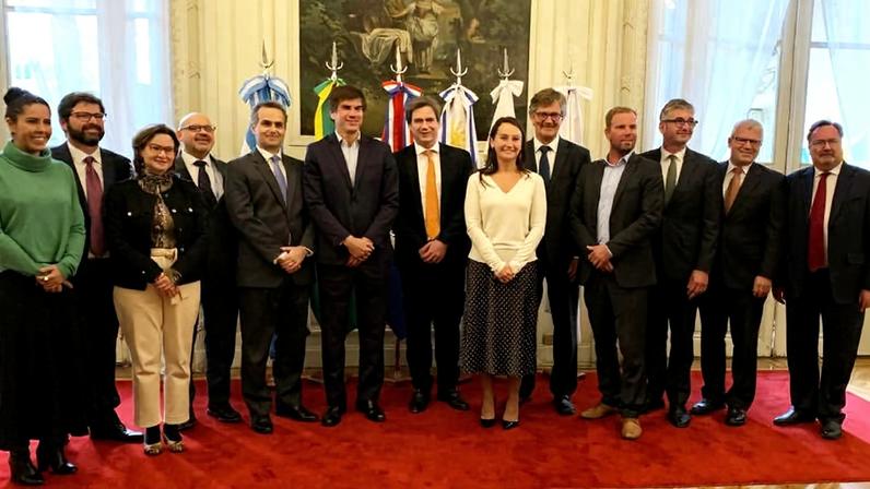 Representantes da Efta (Associação Europeia de Livre Comércio) e do Mercosul em negociação de acordo comercial