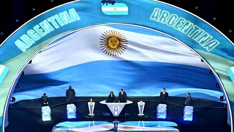Argentina é sorteada em evento que definiu os grupos da Copa