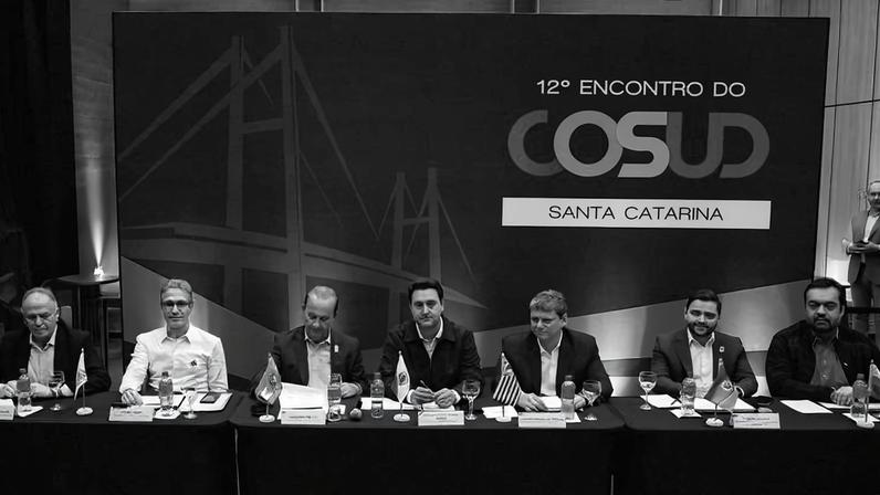 Encontro de governadores das regiões Sul e Sudeste, em Florianópolis (SC)