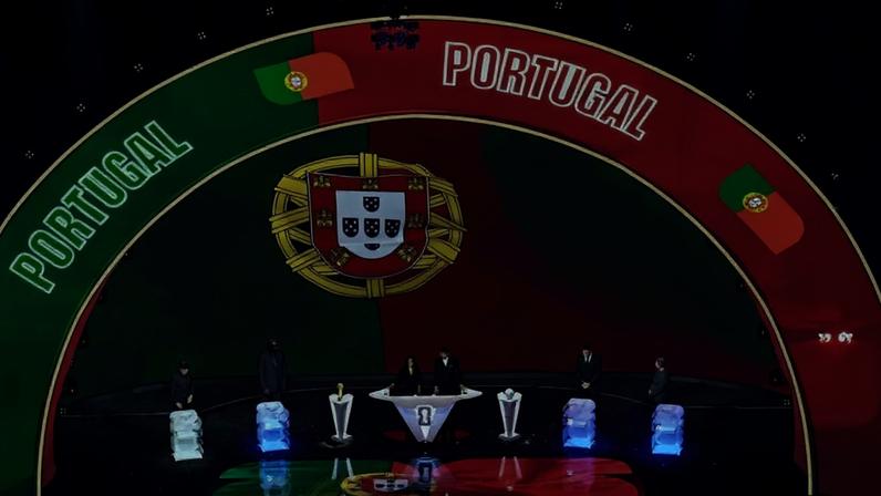 Portugal é sorteado em evento que definiu os grupos da Copa