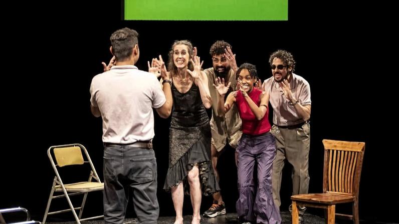 Cena de 'Língua', em cartaz no Sesc Consolação