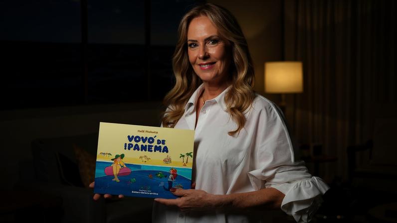 Helô Pinheiro lança livro infantil 'Vovó de Ipanema'