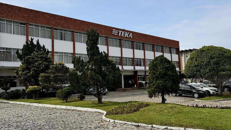 Fábrica da Teka em Blumenau, Santa Catarina