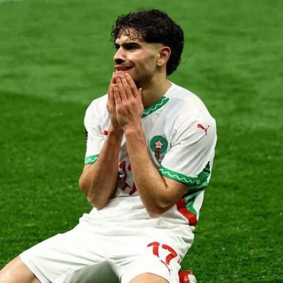 Abde Ezzalzouli sofre lesão e fica fora do jogo do Marrocos contra o Brasil