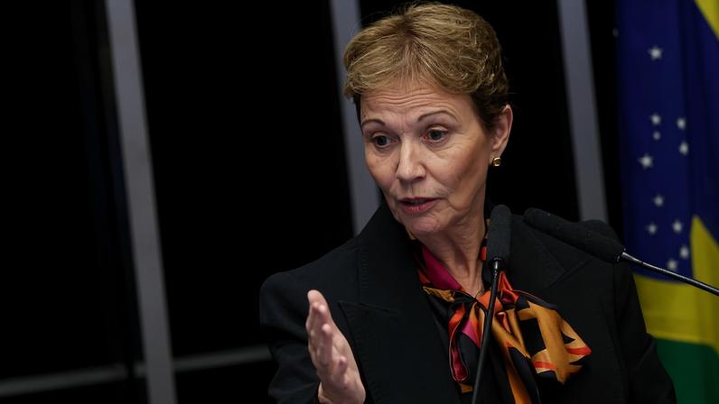 A senadora e ex-ministra da Agricultura Tereza Cristina