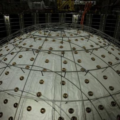 Detector subterrâneo obtém medições mais precisas de partículas