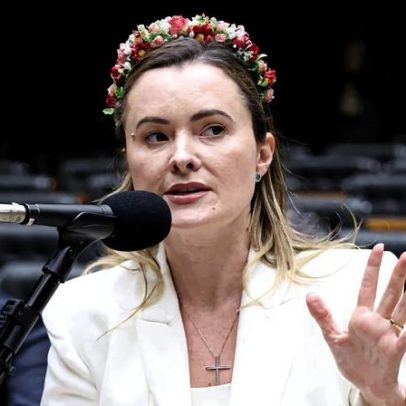 Eduardo apoia Júlia Zanatta como vice na chapa de Flávio Bolsonaro