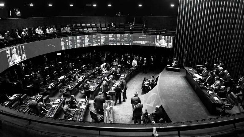 Plenário do Senado, em Brasília (DF)