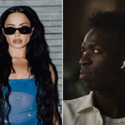 Campanha de Demi Lovato com Vini Jr. reacende lembranças de Neymar