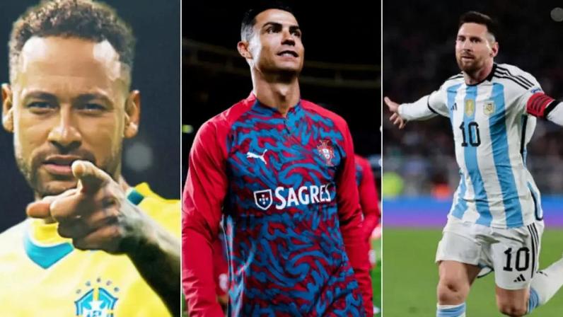 Conheça os pratos favoritos de Neymar, Cristiano Ronaldo e Lionel Messi